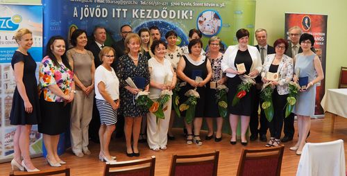 Emlékplakettek és Elismerő oklevelek átadása a Gyulai Szakképzési Centrumban